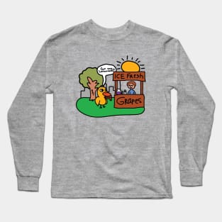 Got any Lemonade? (with background) Long Sleeve T-Shirt